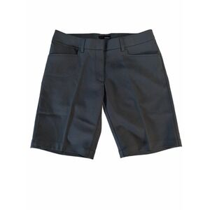 Oobe Womens Black Shorts Bermuda Chino 10" Inseam Sz 6 NWOT